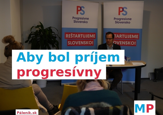 Aby bol príjem progresívny